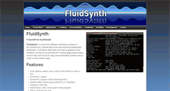 Desktop Screenshot of fluidsynth.org